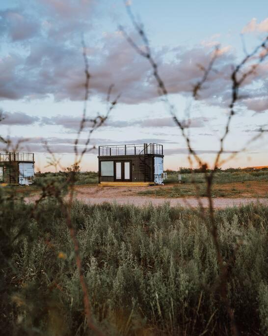 New Starry Night Shipping Container Home Alpine Exterior photo